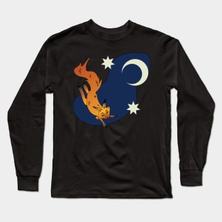 fox and moon Long Sleeve T-Shirt